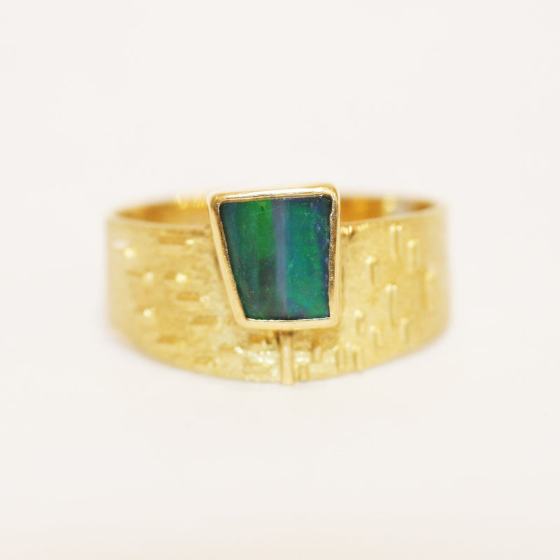 Gold and Opal Ring - No. 2