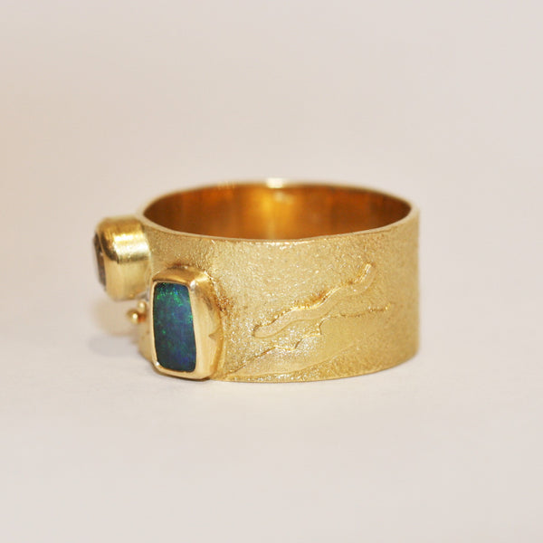 Gold and Opal Ring - No. 10
