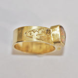 Gold and Opal Ring - No. 17