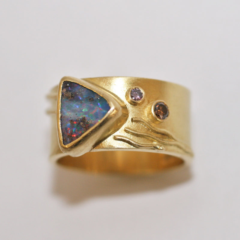Gold and Opal Ring - No. 18