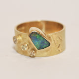 Gold and Opal Ring - No. 22a