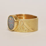 Gold and Opal Ring - No. 28a