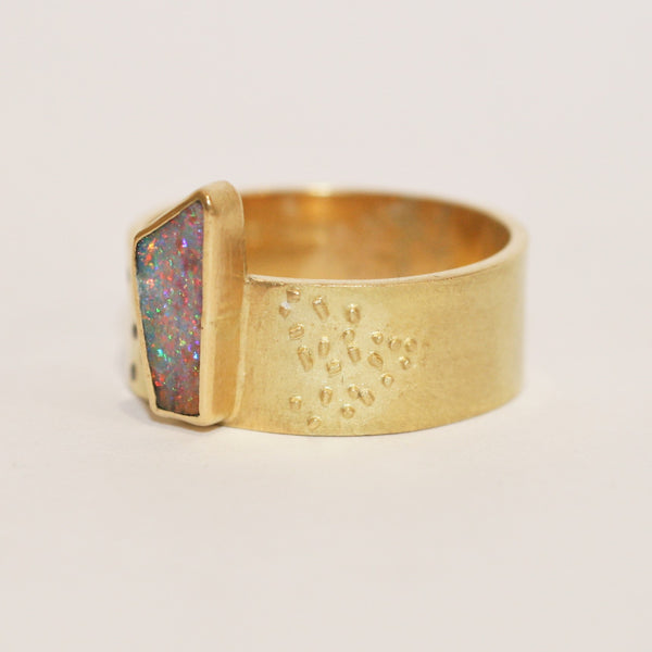 Gold and Opal Ring - No. 28