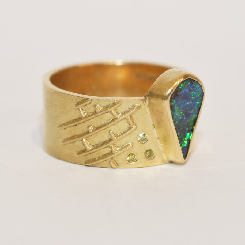 Gold and Opal Ring - No. 24