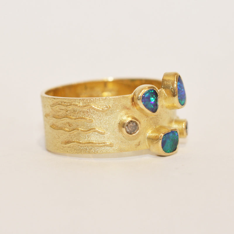 Gold and Opal Ring - No. 33