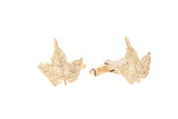 9ct Gold Maple Leaf Cufflinks