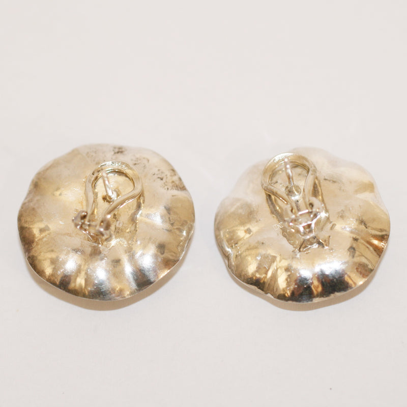 Drusy Chalcedony Earrings - No. 42