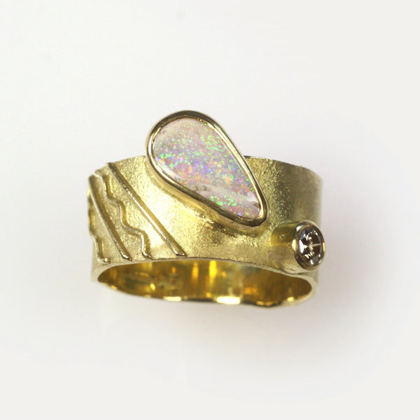 Gold and Opal Ring - No. 6