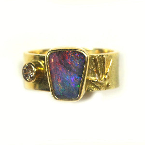 Gold and Opal Ring - No. 9