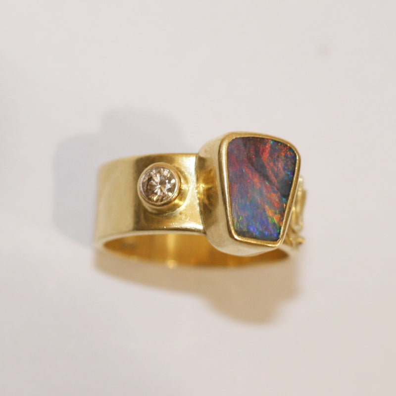 Gold and Opal Ring - No. 9