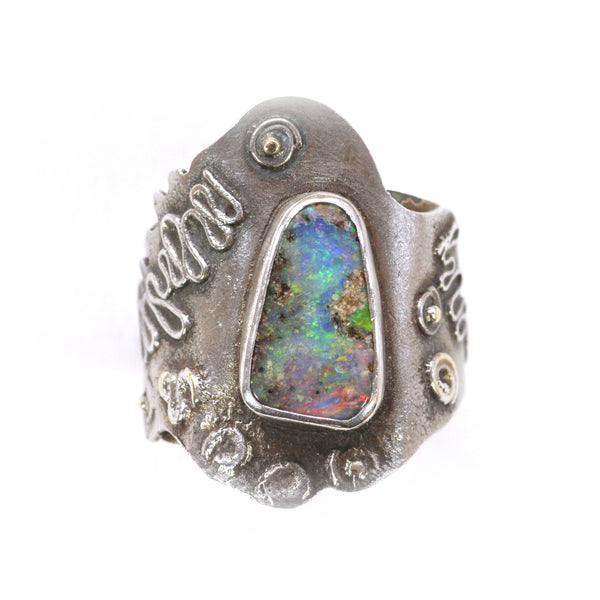 Silver and Opal Ring - No. 5