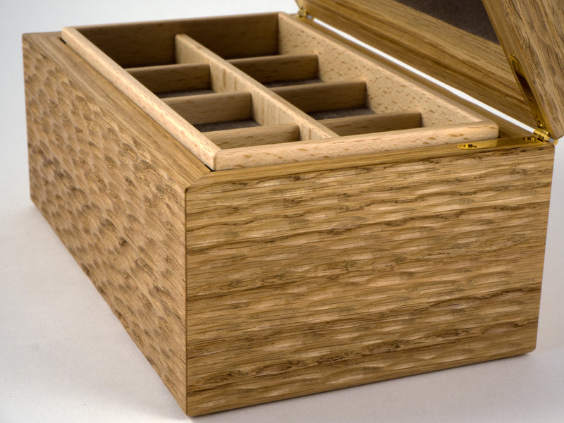 Sculpted Surface Jewellery Box