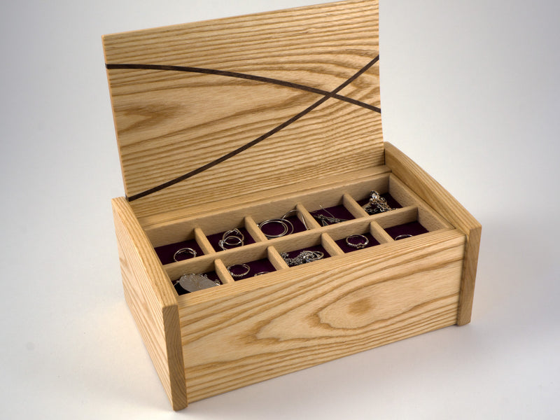'Winding Paths' Jewellery Box