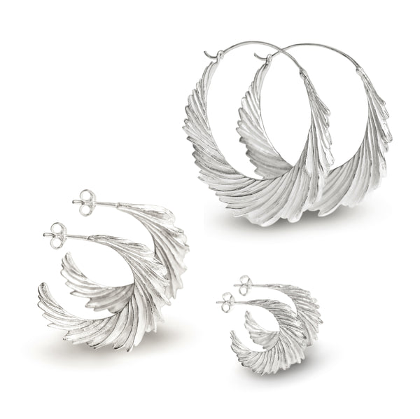 Silver Flow Earrings - No. 1